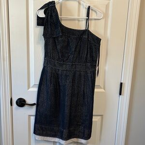 Marc By Marc Jacobs cocktail dress. Navy with eyelet design. Size 6. Good cond!